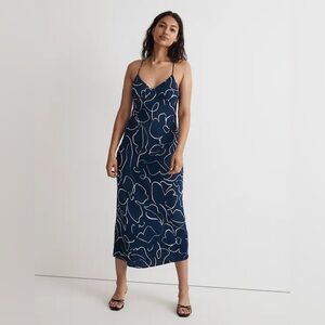 Madewell Layton midi slip dress